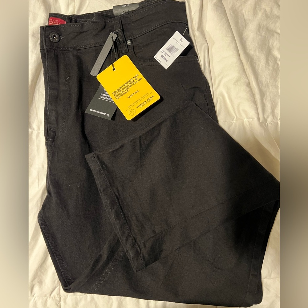 NWT Men’s black jeans